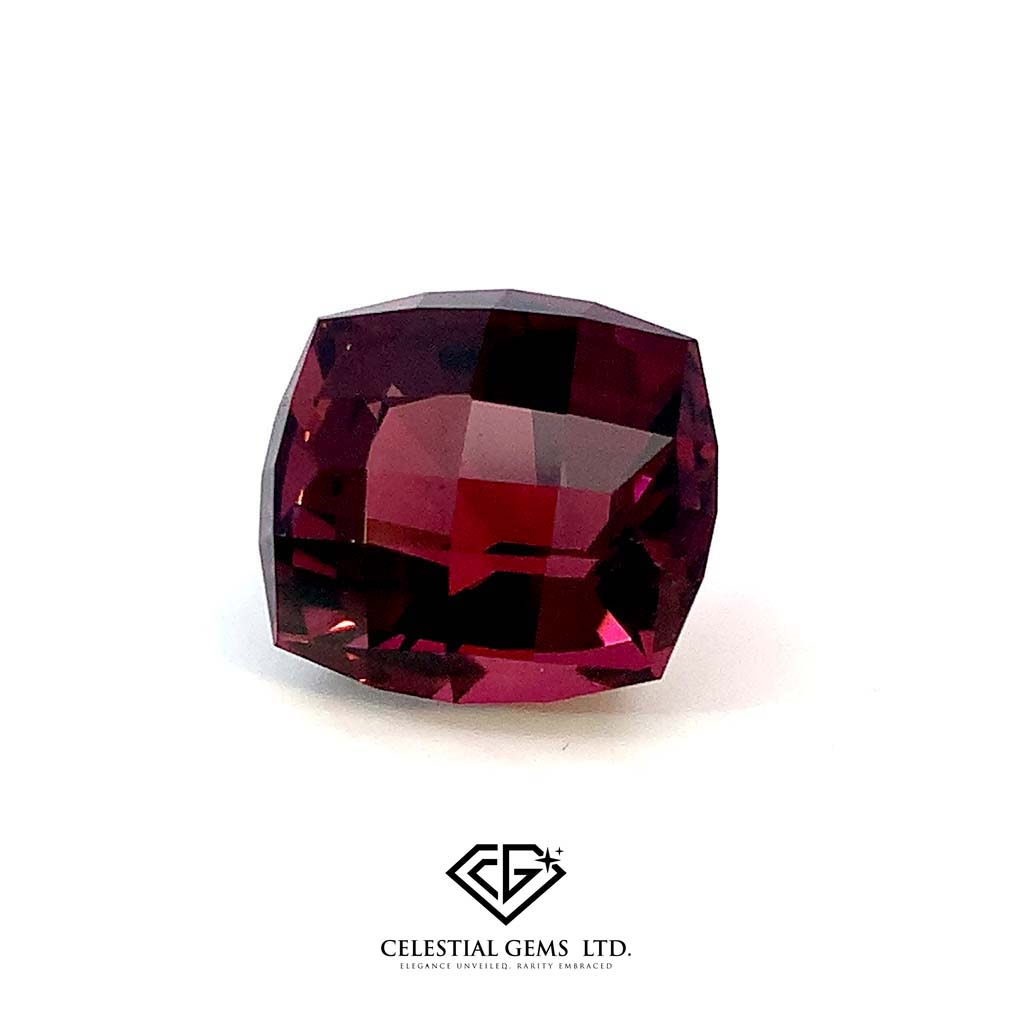Captivating 23.20-Carat Deep Red Tourmaline