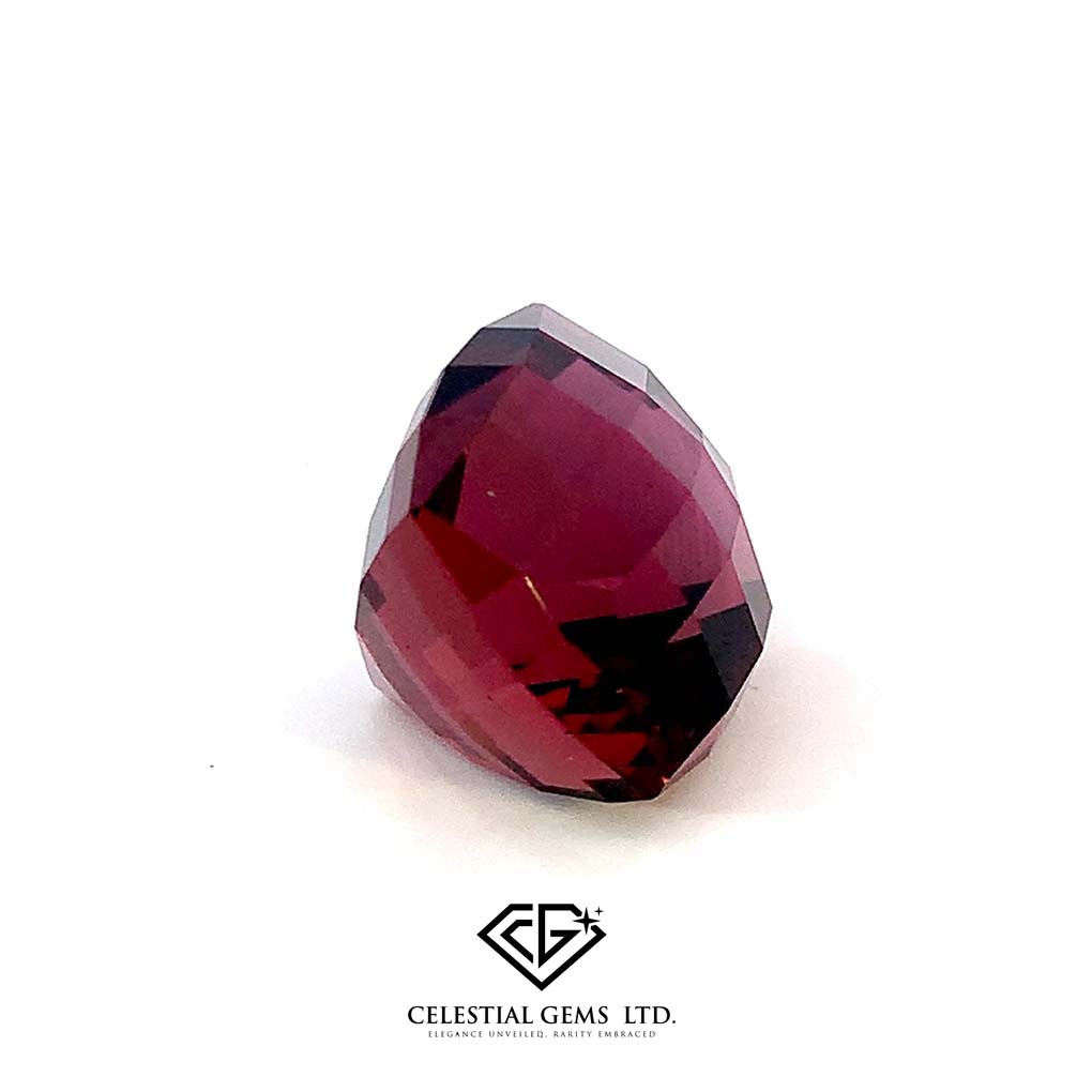 Captivating 23.20-Carat Deep Red Tourmaline